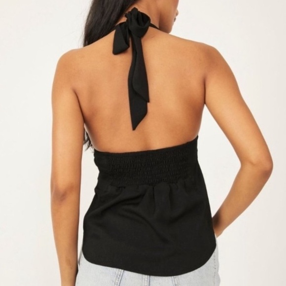 FREE PEOPLE Calista Top in Black size:Large - Picture 4 of 6
